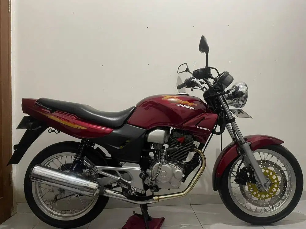 Honda Tiger 94 - Restorasi Rapi , kaki kaki fresh, lampu full upgrade