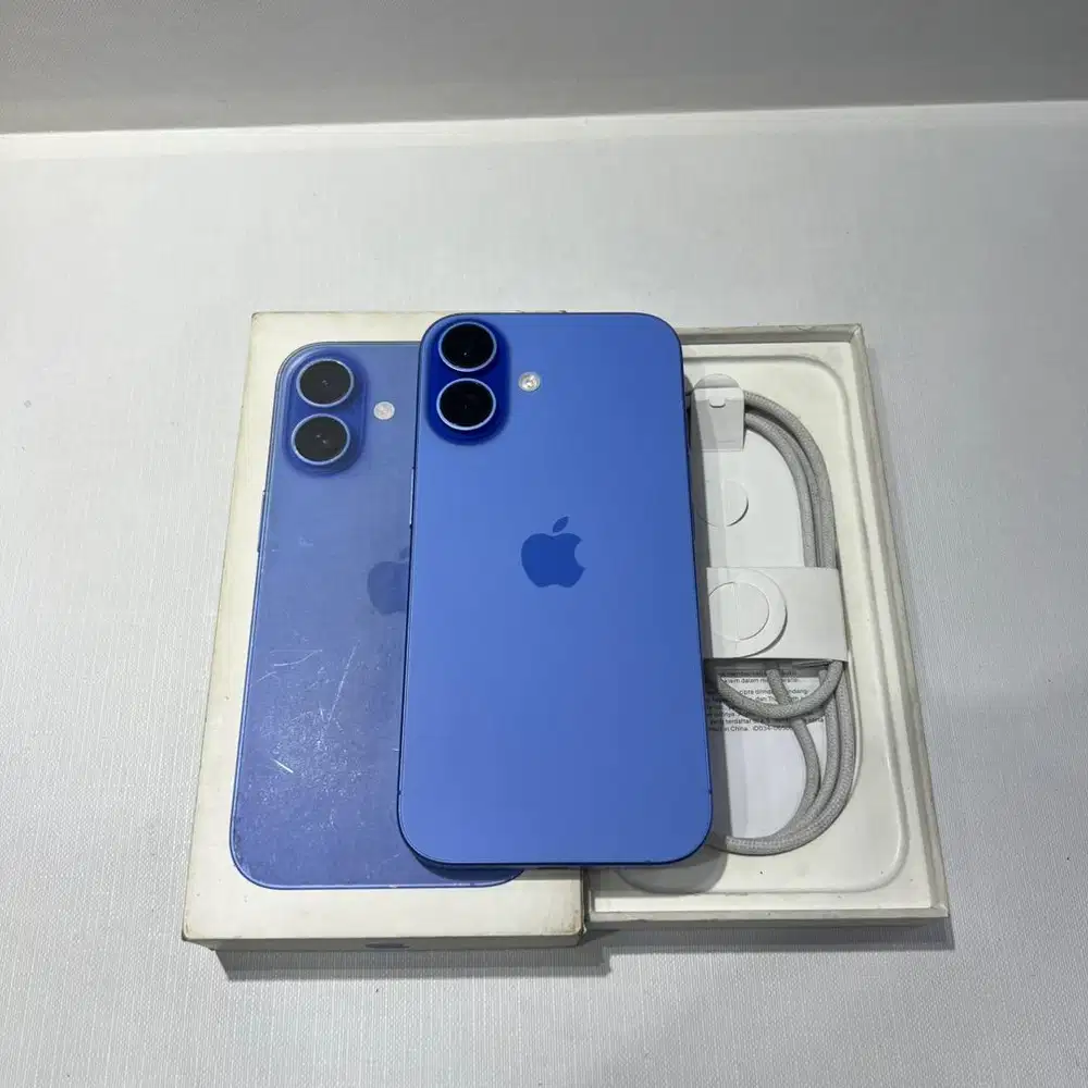 iphone 16 256gb resmi ibox mulus like new fullset original