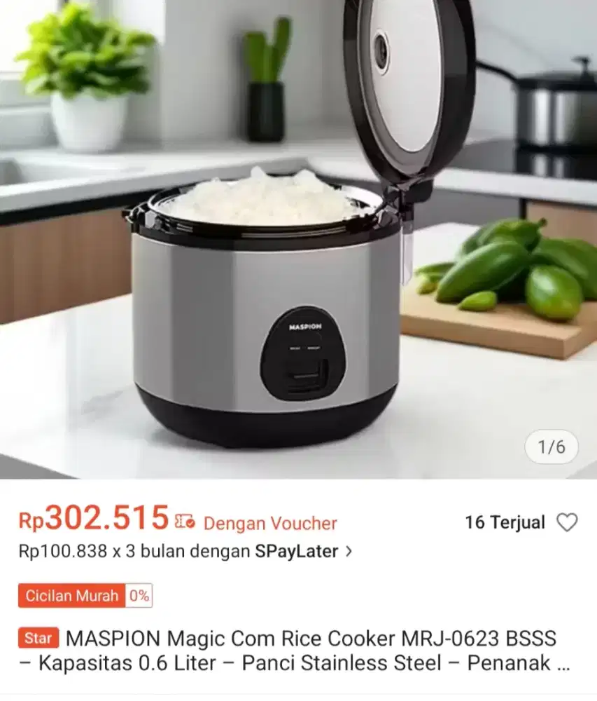 Magicom maspion 0.6ltr