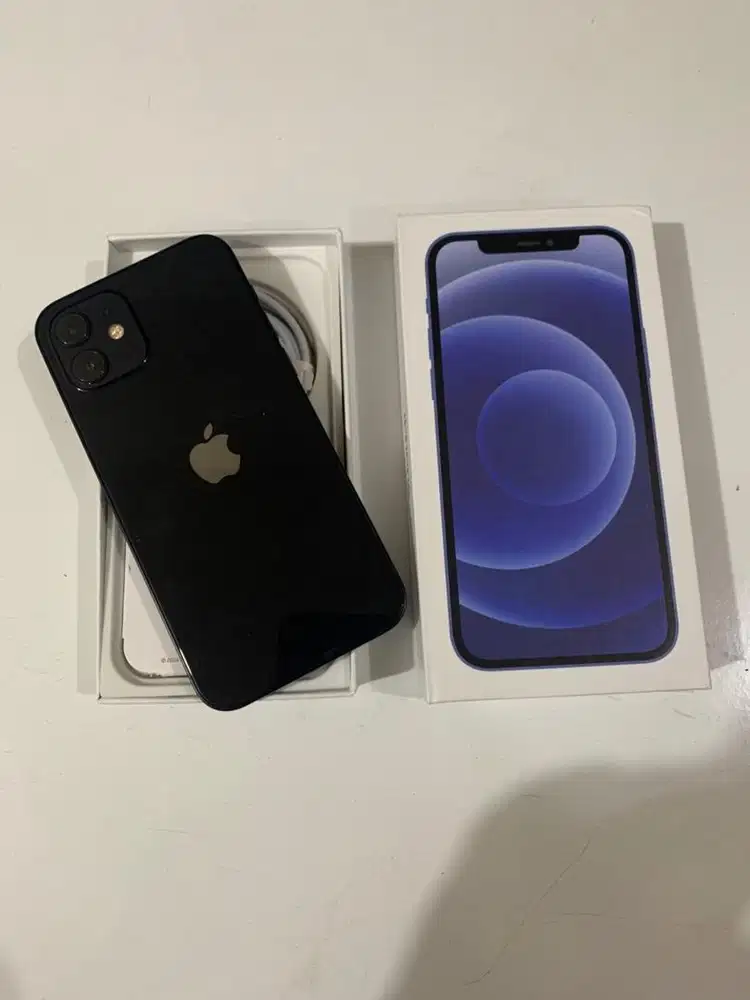 Iphone 12 128gb fullset mulus no minus