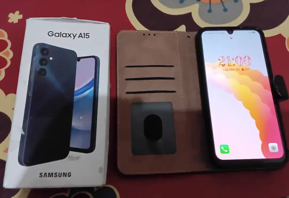 Jual HP Bapak, Samsung A15 4G internal 128 mulus
