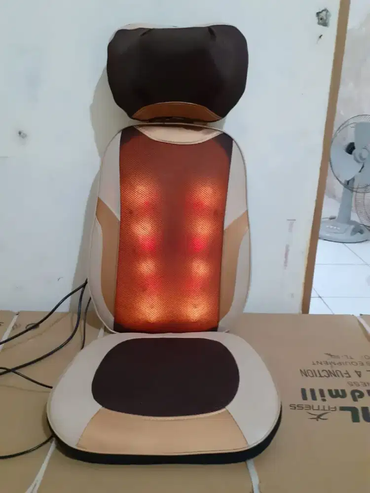 ALAT KURSI PIJAT ELEKTRIK PORTABLE UNTUK PIJATAN DIRUMAH