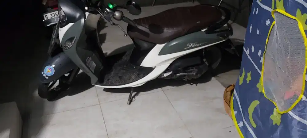 Motor fino injeksi 2014 hijau FI