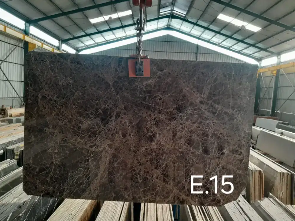 Marmer dark emperador spain marmer lantai dinding