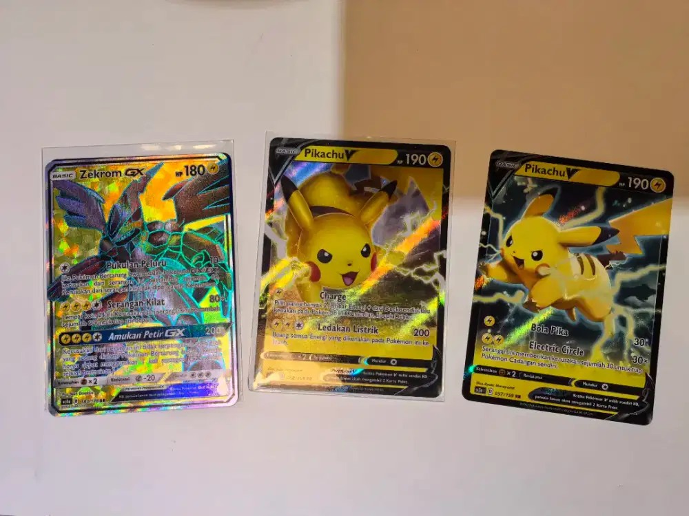 Tcg pikachu dan zekrom