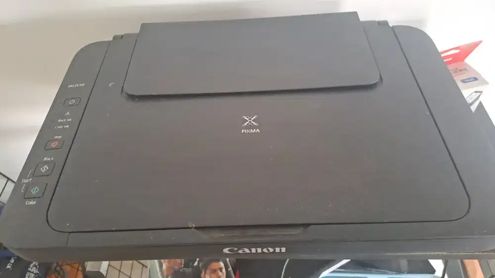 Printer Canon MG2570s Inkjet Multifungsi All in one Print Scan Copy