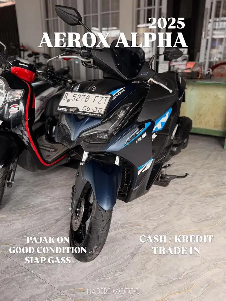 AEROX ALPHA 2025 GOOD CONDITION CASH KREDIT TUKAR TAMBAH