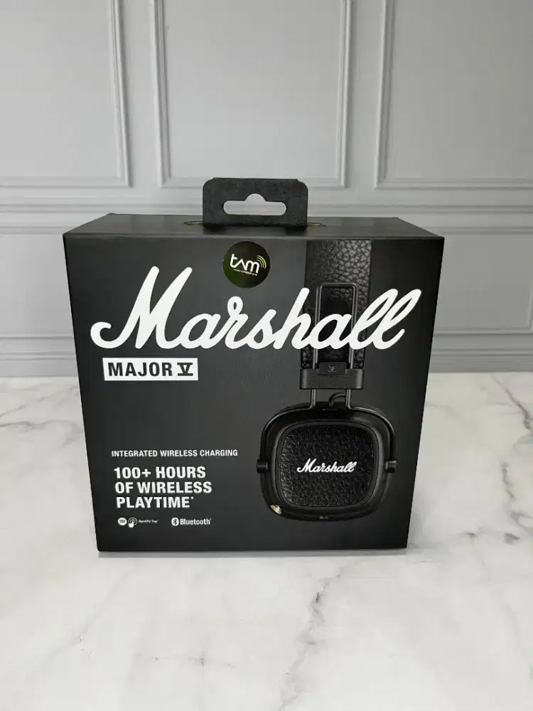 Marshall Headphone Major V ORIGINAL New Segel Box Resmi