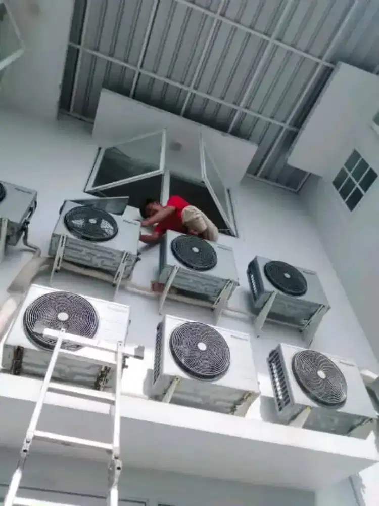 SERVICE AC KULKAS MESIN CUCI POMPA AIR BONGKAR PASANG AC