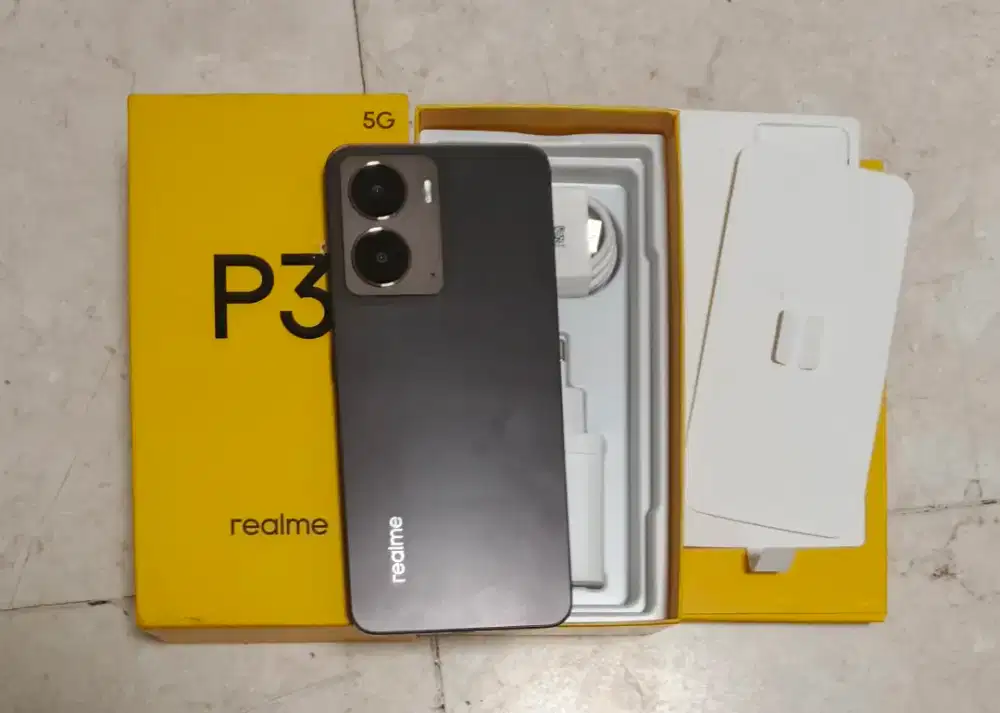 Realme P3 5G RAM 12/256GB Like New Fullset Grs S/D 13 Nop 2026