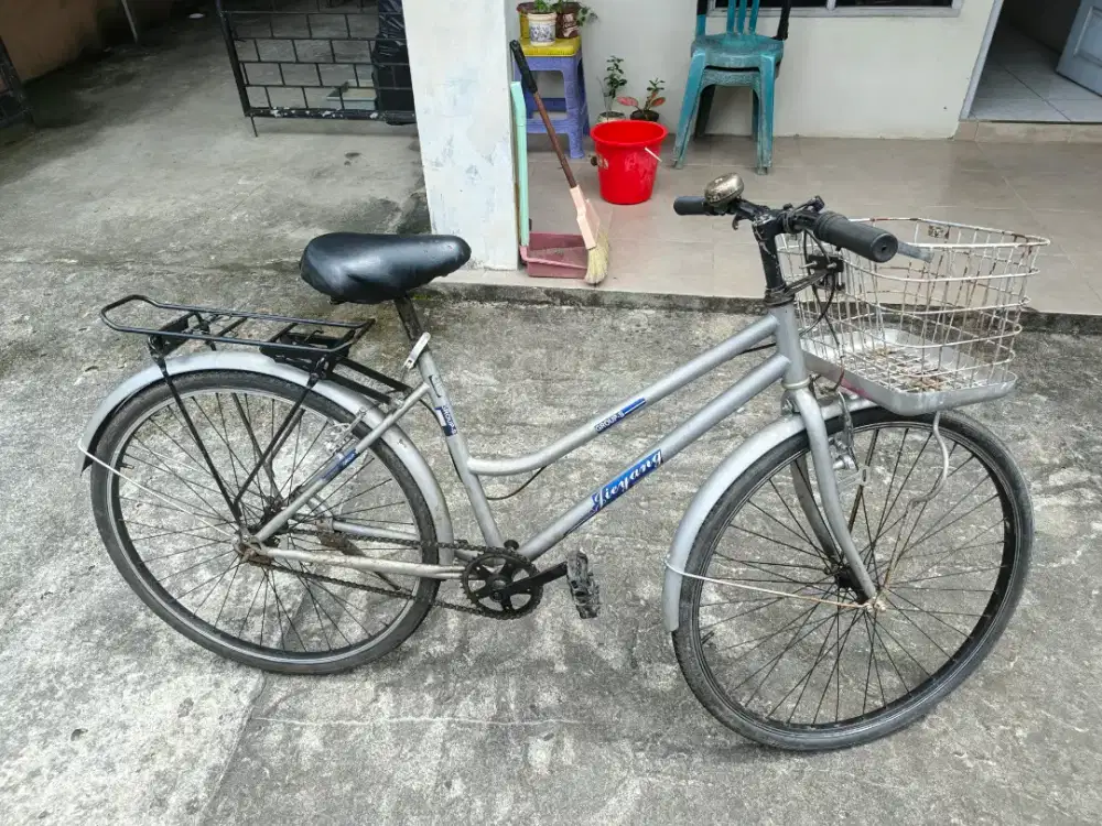 SEPEDA KERENJANG DEPAN, ALA ALA SEPEDA JEPANG KALCEL