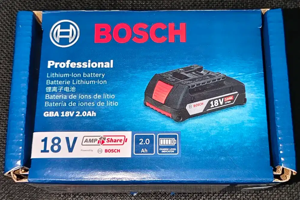 GBA 18V 2.0 Ah Li-lon Battery BOSCH 18 V Li-ION 2.0 Ah