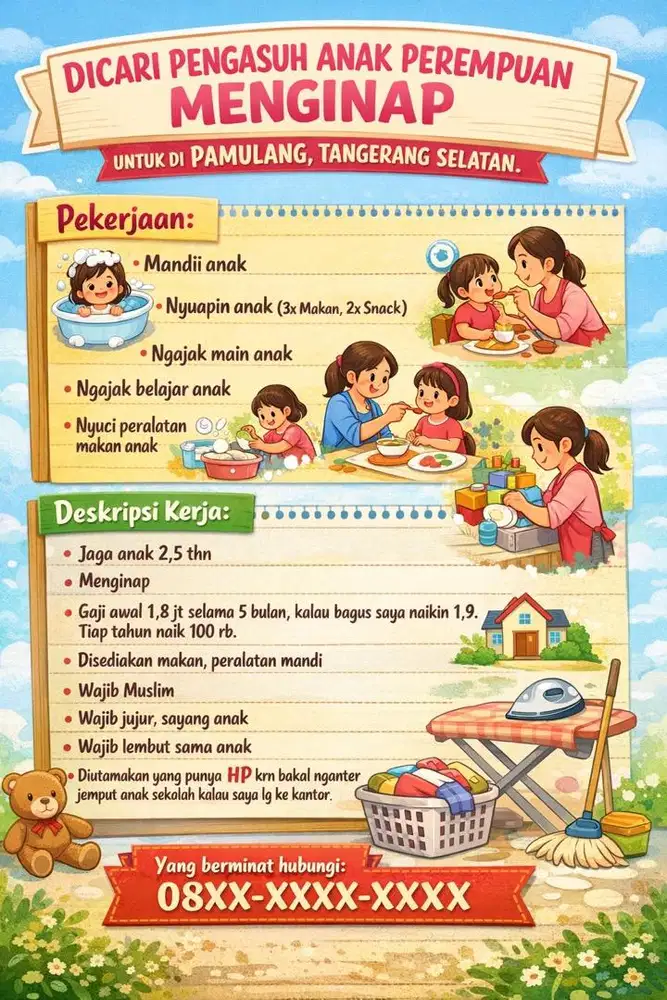 DICARI ART MOMONG ANAK