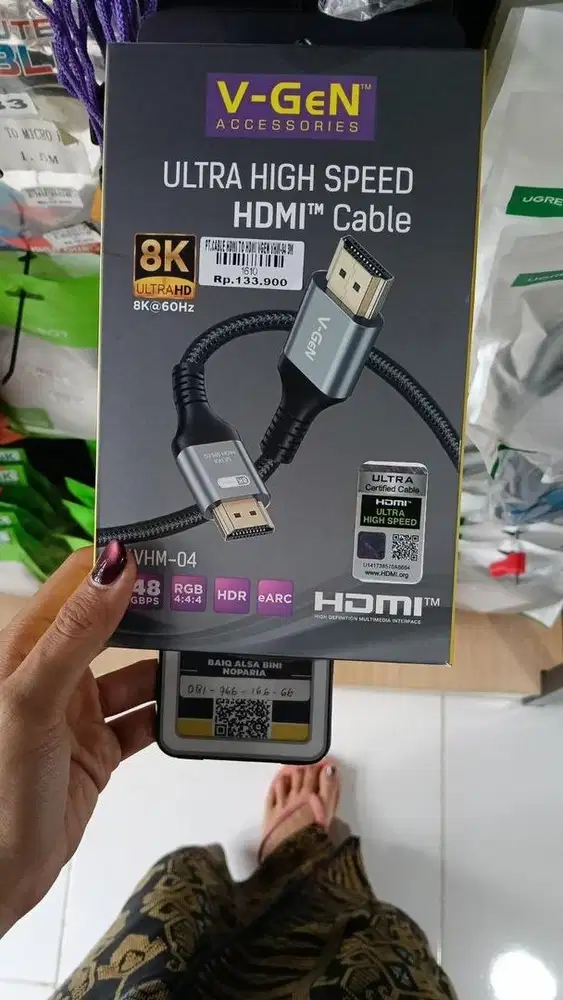 CABLE HDMI TO HDMI VGEN VHM-04 3M