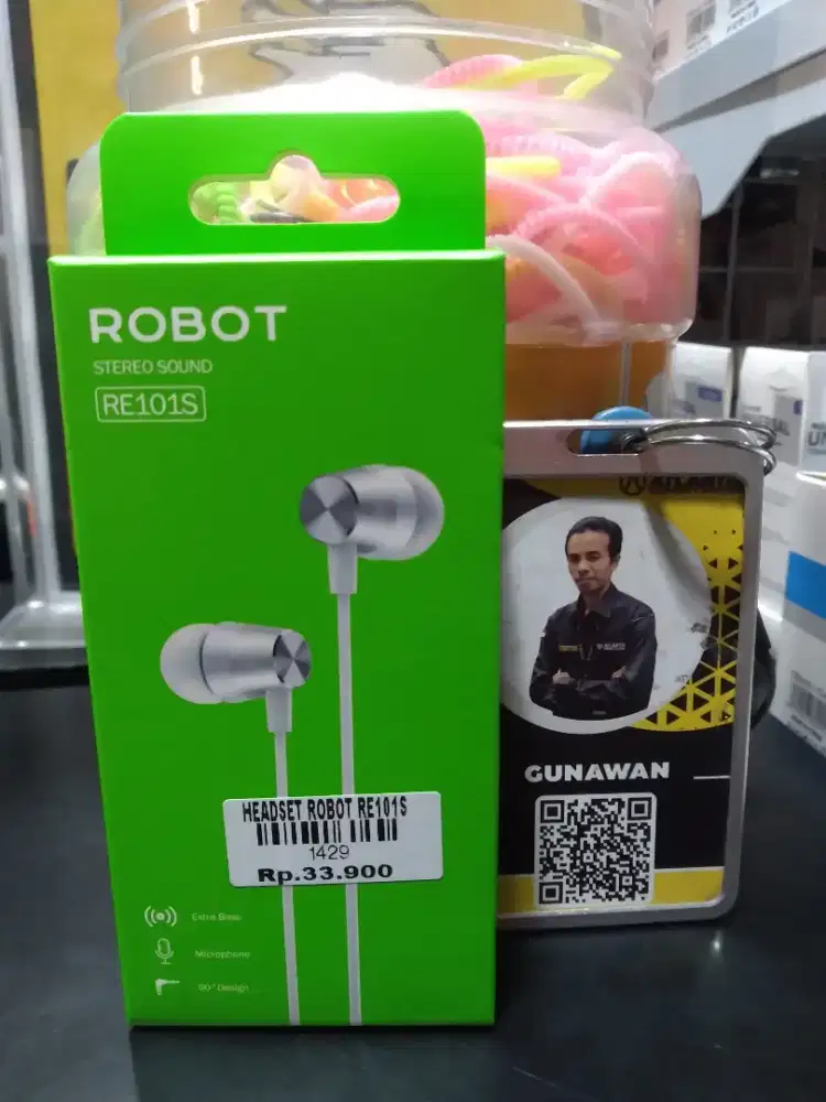 Headset ROBOT RE101S ATLANTIS DAHSYAT