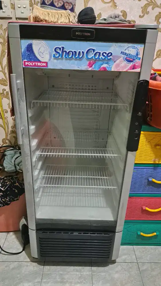 JUAL MURAH SHOWCASE 3 RAK POLYTRON