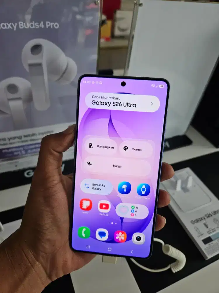 SAMSUNG S26 ULTRA BONUS FREE UPGRADE MEMORY, BUDS CORE, FIT3 & CHARGER