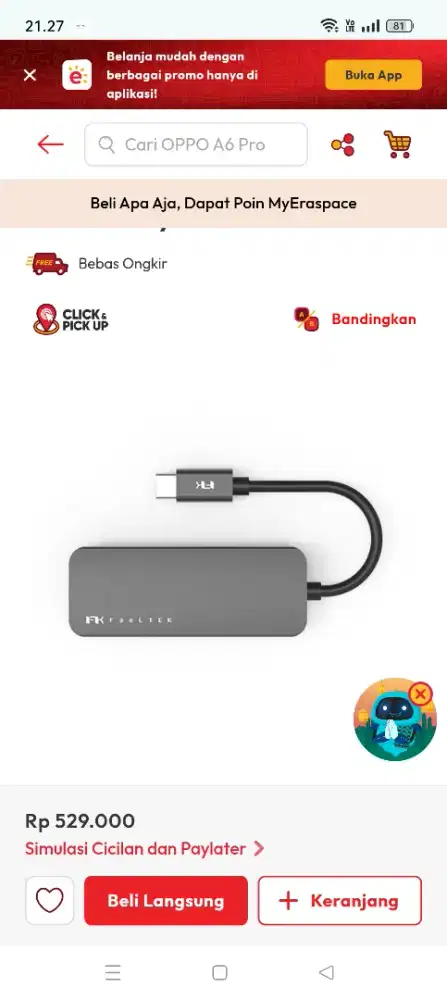 FK Feeltek USB 8 Hub