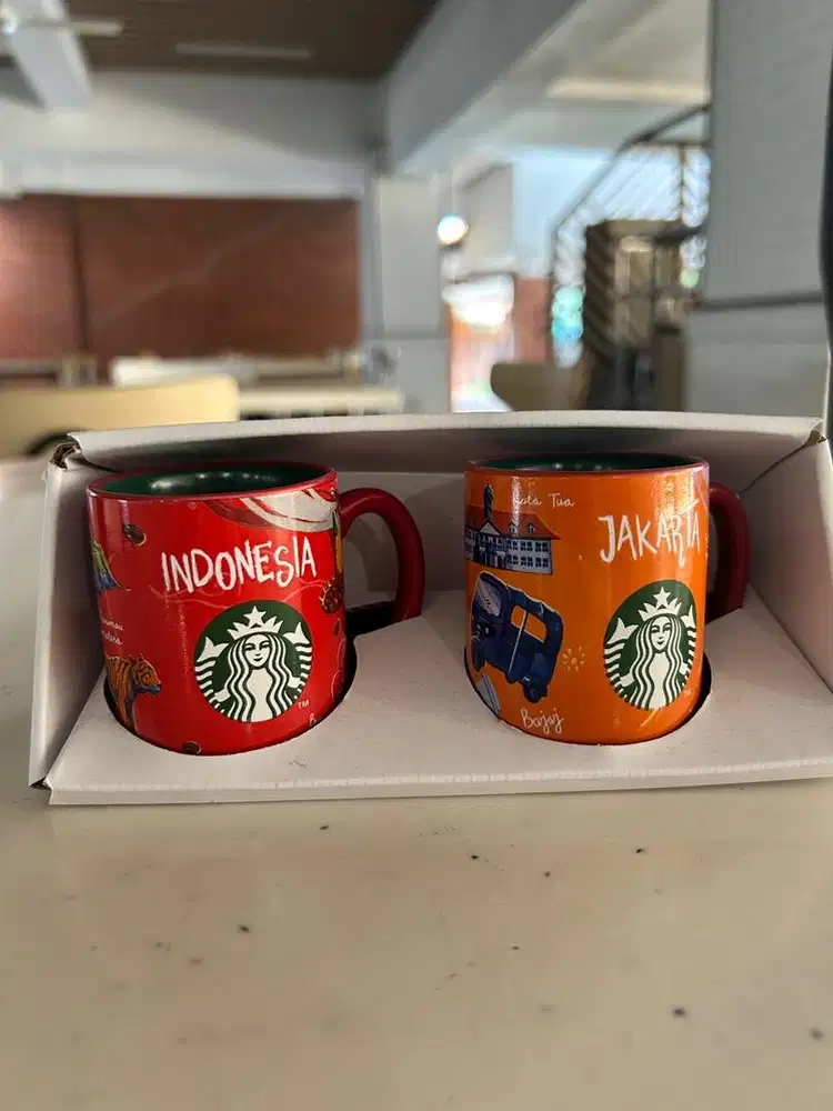Starbucks espresso cups