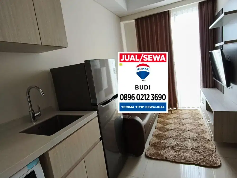 Disewa Dijual Apartemen Sedayu City Suite Kelapa Gading Furnish Tipe 1 KT LB 37 M2 Lantai 30 Nego