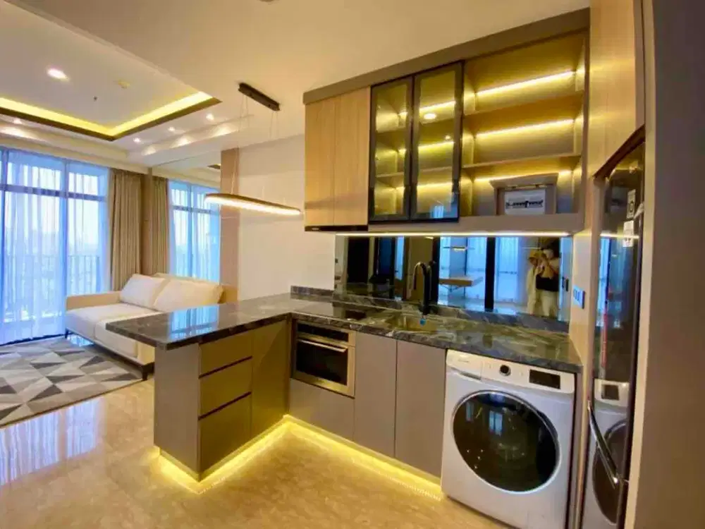Jual Cepat Apt Hoek 69m2 Permata Hijau Suites Full Renov