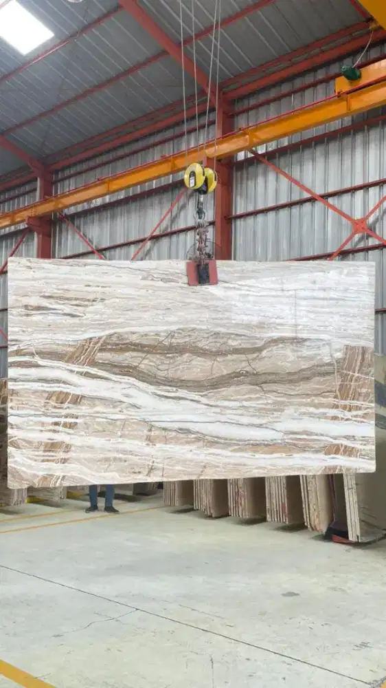 Travertine onix marmer dinding top table