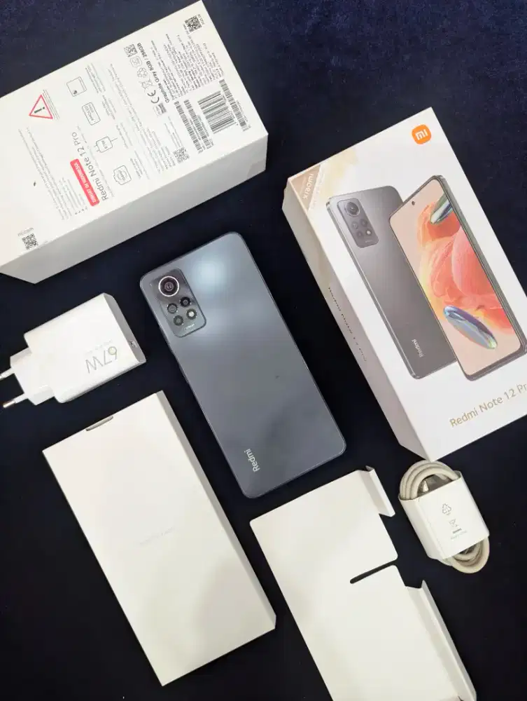 Redmi Note 12 Pro 4G 8/256 Second Fulset Pemakaian