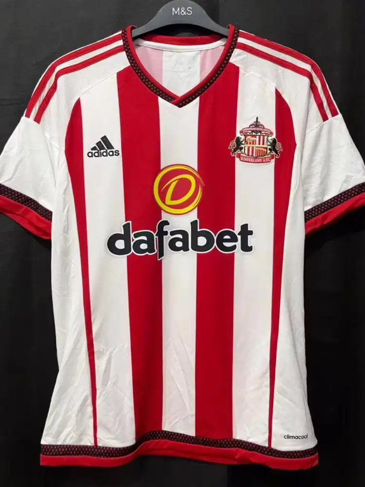 Jersey Bola Adidas Original Sunderland 2015 Size M