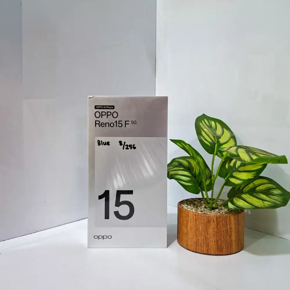 Oppo Reno 15F 5G 8/256 Baru Segell Bergaransi Resmi