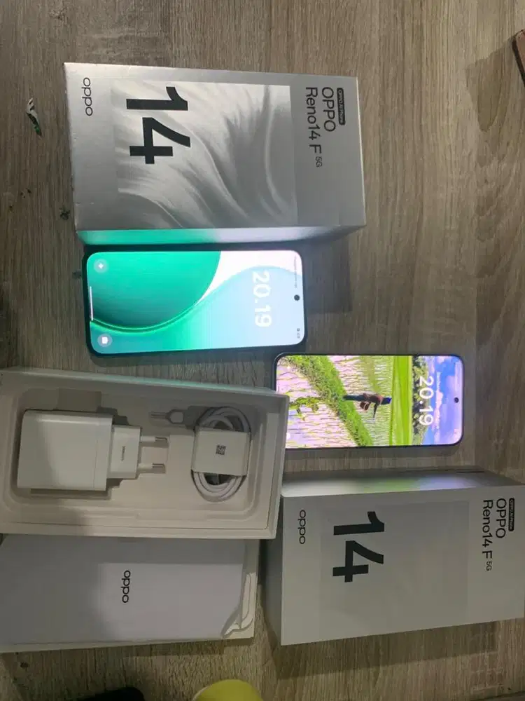 Oppo reno 14F 5G 8/256gb second termulus fullset ori termurah bandung