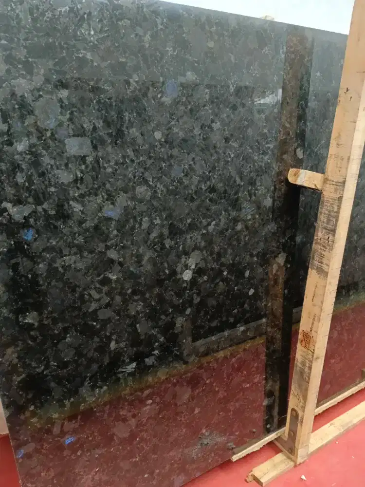 Granit volga blue granit dinding top table kitchen set