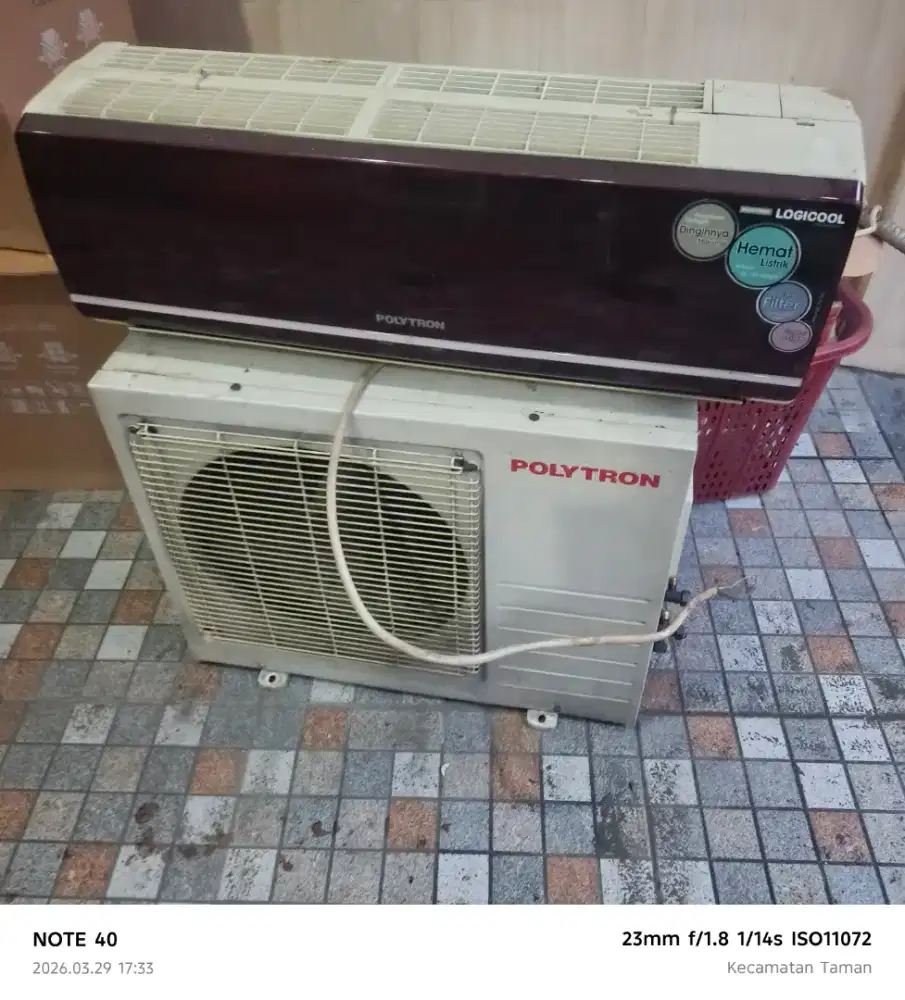 AC POLYTRON Bekas dan masih dingin Mulus, hemat listrik