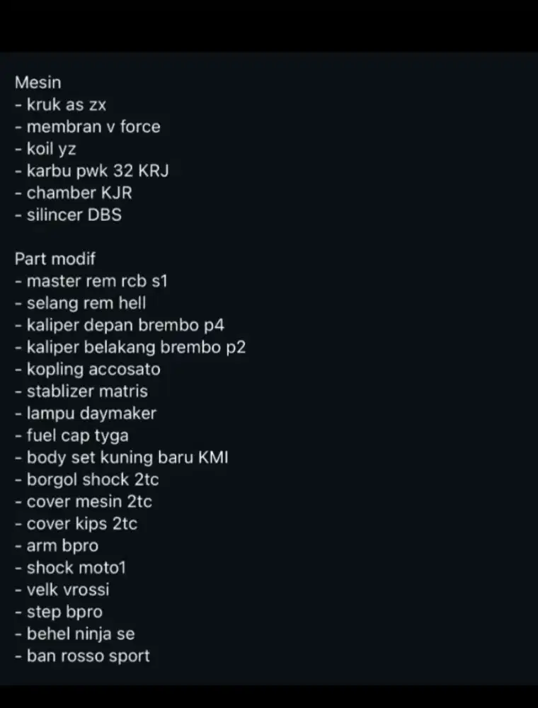 Ninja ss 2012 kuning