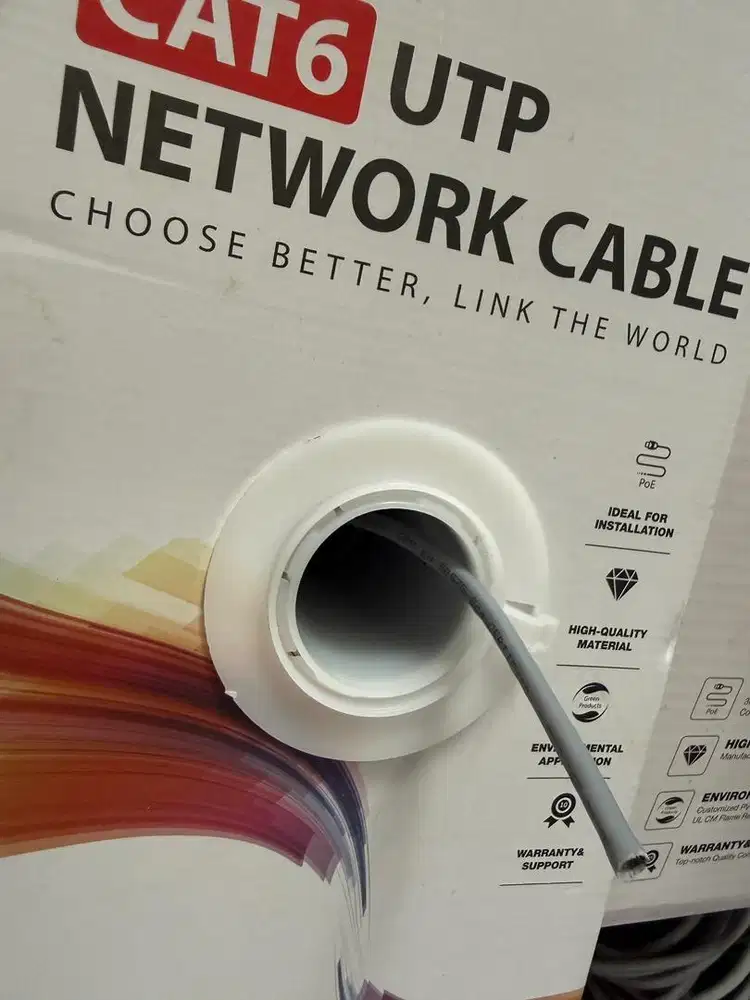 Kabel Lan Cat 6 FULL COOPER