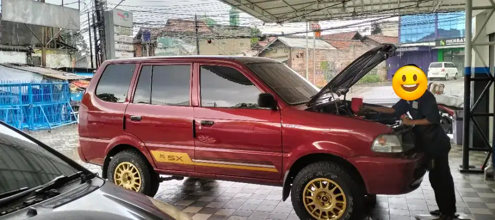(Low km) Kijang kapsul Alto, Rally look