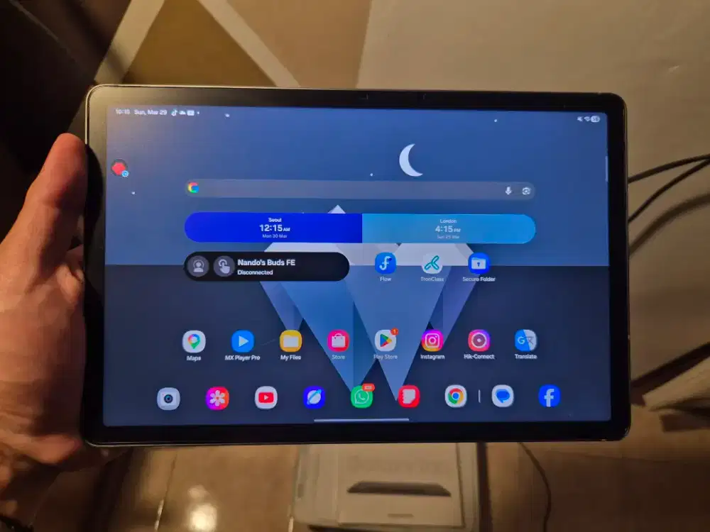 Samsung Galaxy Tab S9 Fe Wifi only 6/128gb grey