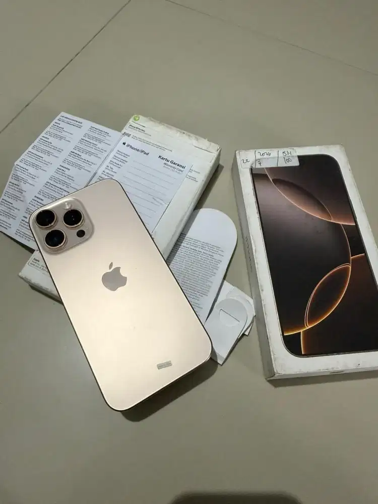 iphone 16 pro max 256 IBOX bh 100%