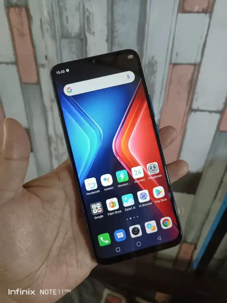 Infinix hot 11 play' ram 4/64gb hp aja batangan