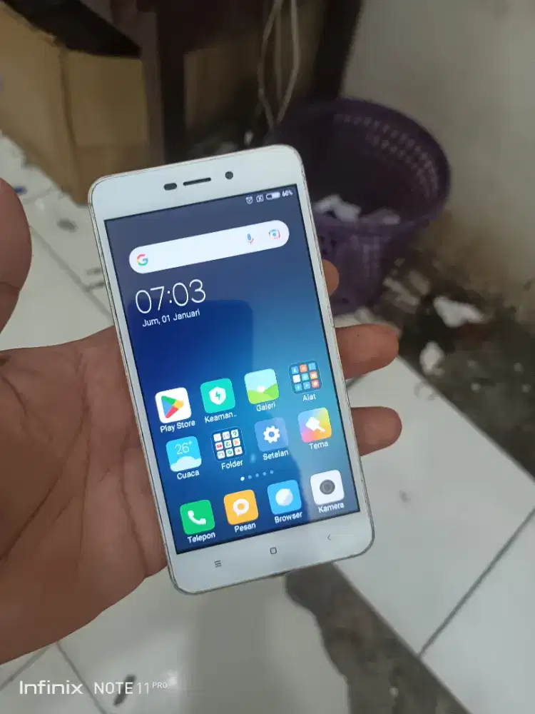 Redmi 4a ram 2/16gb hp aja batangan