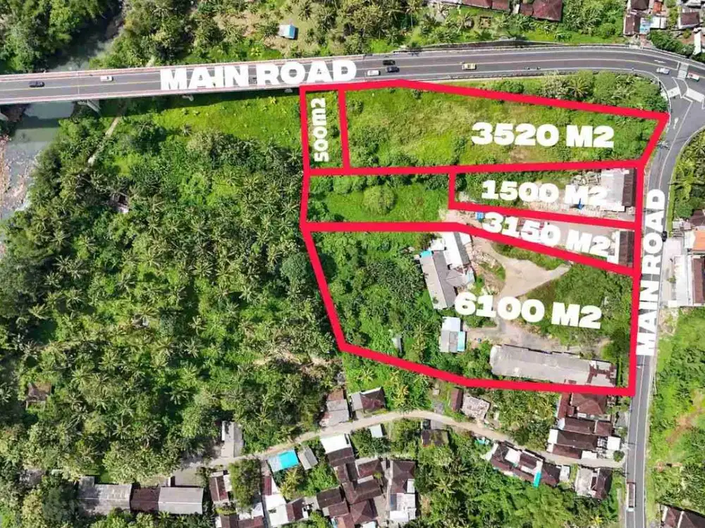 Dijual Tanah Murah Di pinggir Jalan Denpasar Gilimanuk Selemadeg Tabanan Bali