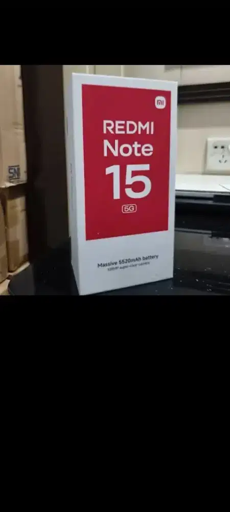 Xiaomi redmi note 15 5G ram 12gb 512gb dan8/256 garansi resmi