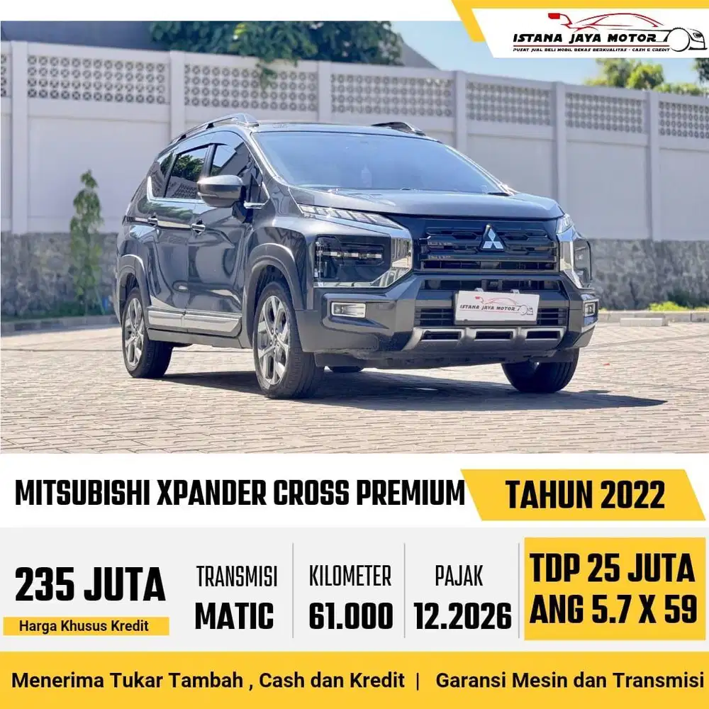 [FACELIFT] Mitsubishi Xpander Cross Premium Automatic 2022