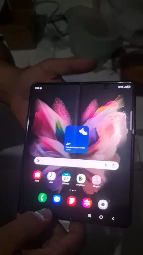 Samsung Z Fold 3 12 / 256gb Inter korea sim all op bebas reset