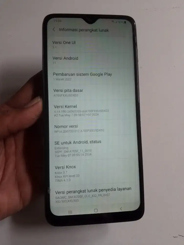 SAMSUNG A70 RAM 6GB/128GB