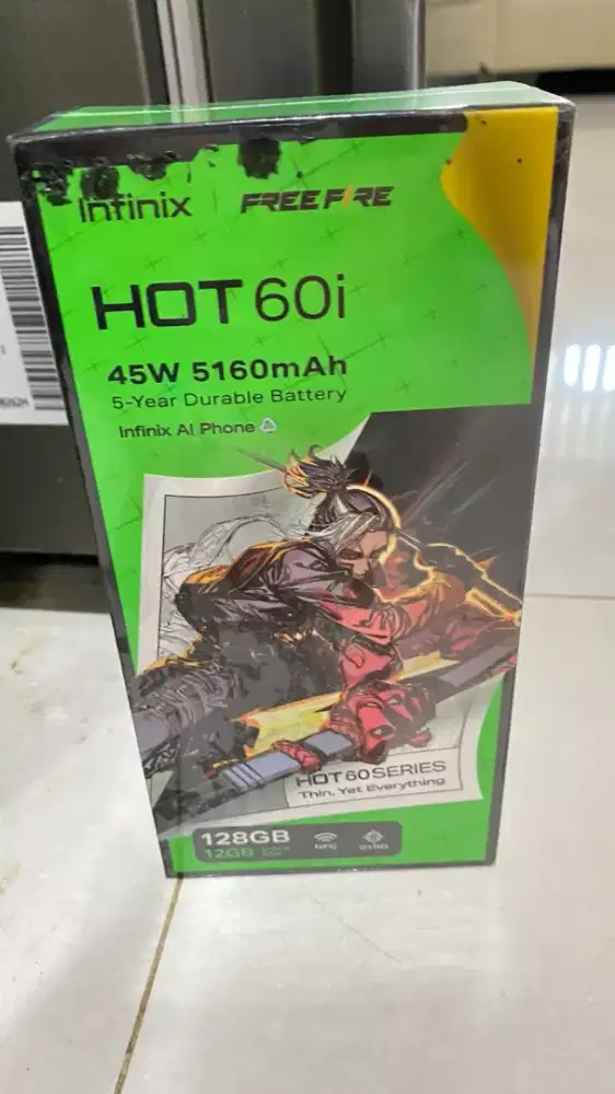 Masih segel jual aja infinix hot 60i ram 6/128