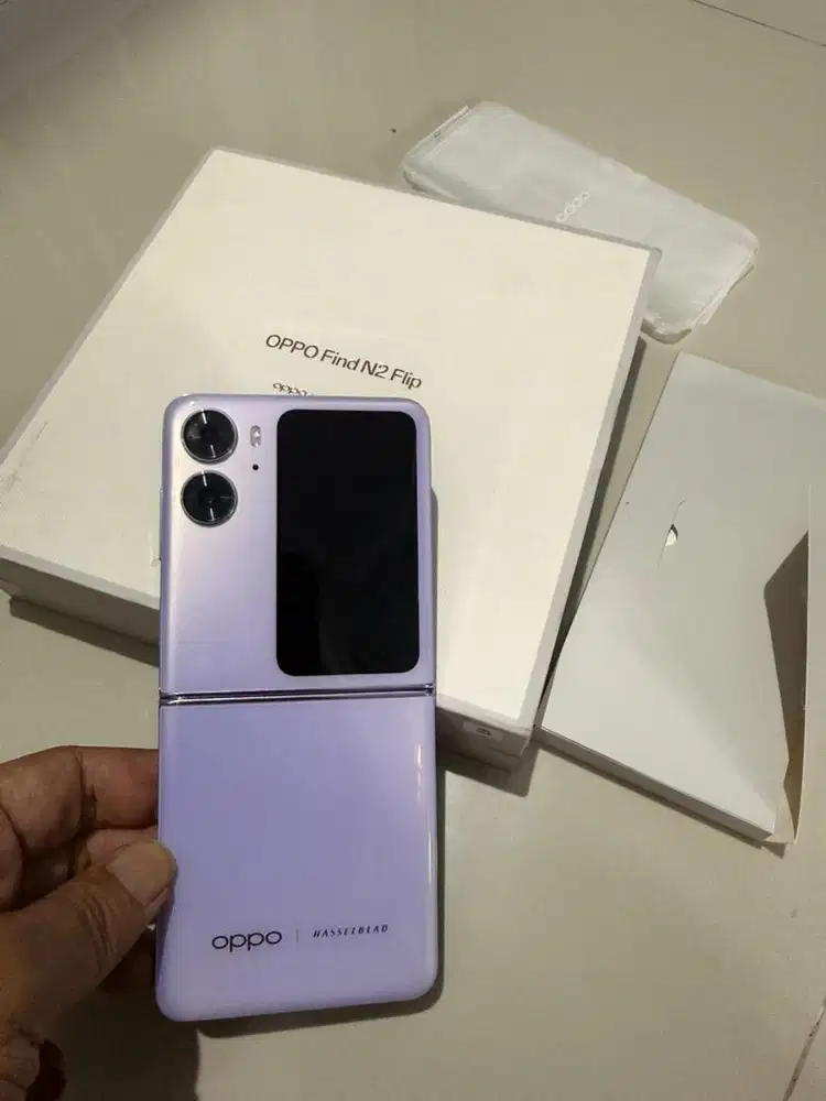 oppo n2 flip fulset kondisi bagus