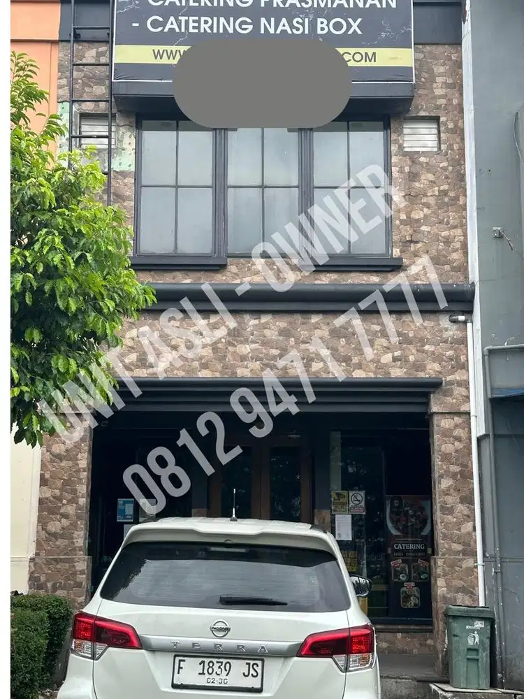 Ruko 2 Lantai - Menghadap Jalan Raya Utama - Plaza Niaga - Sentul City