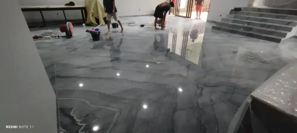 Jasa Poles & Kristalisasi Marmer DLL