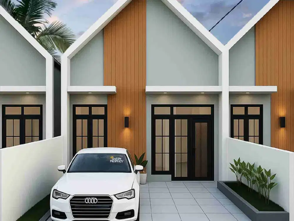 Rumah Scandinavian Citayam 185 juta cash only