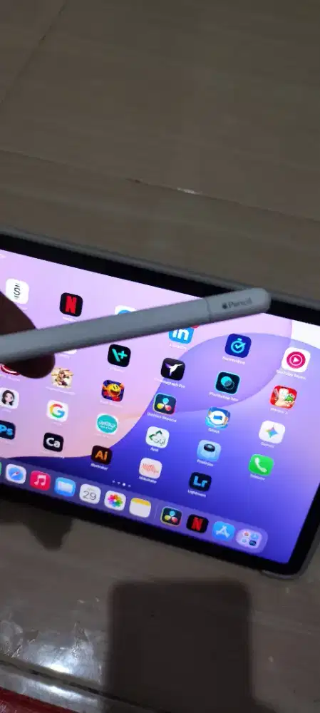 ipad air 6 M2 128gb wifi inter + apple pencil original